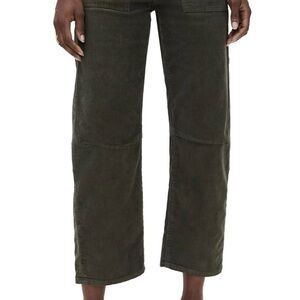 Le Jean Corduroy Utility Soft Barrel Pants